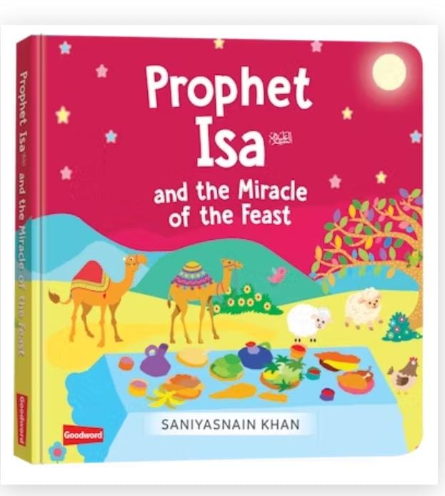 Set of 4 Books:  The Night Journey, Prophet Isa , Prophet Zakariyya, Two Sons Of Prophet Adam